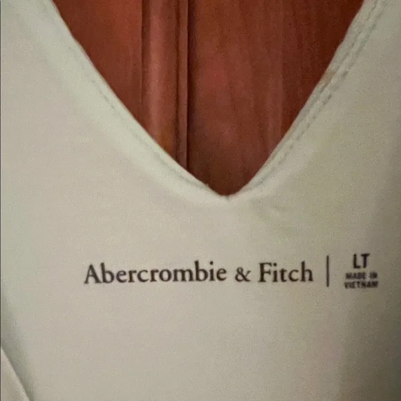 Abercrombie & Fitch Mint and Beige Floral V-Neck Mini Dress - Picture 2 of 6